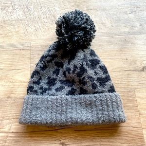 Cheetah Print Winter Beanie